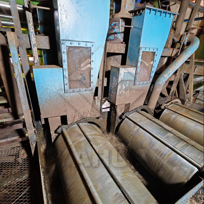 Palm kernel&shell separate hydraulic system
